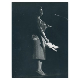 Ella Fitzgerald on Stage, 20th Century, Photograph For Sale