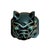 Vintage Mexican Sterling Silver 925 Obsidian, Lapis Lazuli & Malachite Aztec Figure Sculpture For Sale - Image 6 of 7