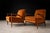 Giuseppe Scapinelli Pair of Armchairs in Caviúna & Burnt Caramel Mohair Velvet, Brazil, 1950s For Sale - Image 13 of 17