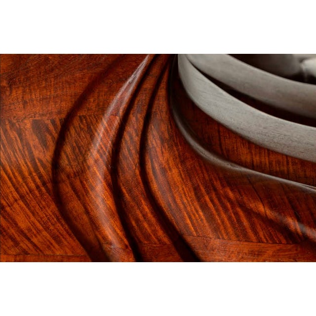 Neo-Art Nouveau Dining Table in Mesquite by Arroyo Design For Sale In Phoenix - Image 6 of 10