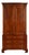 Baker Furniture Georgian Flame Mahogany Armoire Dresser or Media Cabinet For Sale