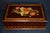 Traditional Wooden Inlaid Jewelry Box Vintage Henrique Michels Inlaid Floral Marquetry For Sale - Image 3 of 16