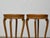 Brown Pair of 19th Century English Regency Walnut Side Tables with Carved Details For Sale - Image 8 of 12