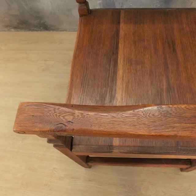 Carved Throne Chair, 1880s For Sale - Image 4 of 11