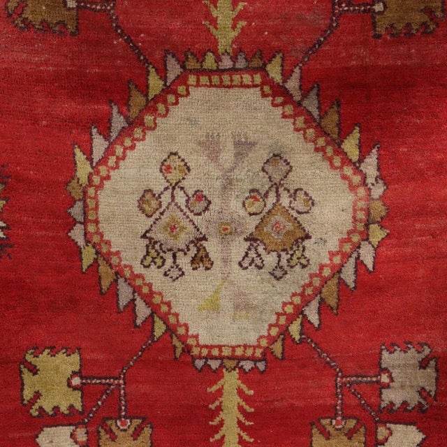Antique Kula Rug in Wool For Sale - Image 3 of 8