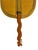 Vintage Woven Rattan Hand Fan With Carved Wooden Handle For Sale - Image 6 of 7
