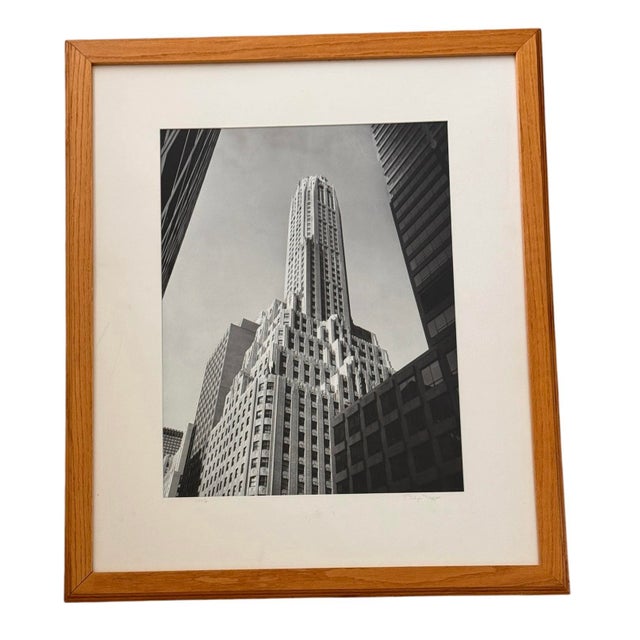Wood Philip Trager Signed Black & White Photograph, New York 1992 For Sale - Image 7 of 12