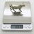 Vintage Italian Handmade Silver Bull Figurine, 1940s For Sale - Image 9 of 12