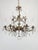 Metal Antique Epic Glowing Glistening 9 Arm 9 Light Cut Lead Glass Crystal Chandelier For Sale - Image 7 of 18
