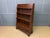 Victorian Mahogany Waterfall Open Bookcase, 1880 For Sale - Image 4 of 15