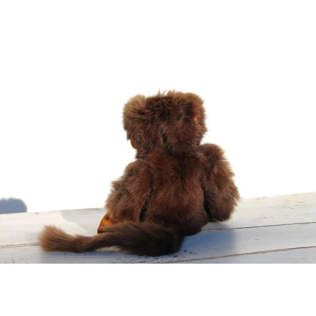 Animal Skin A Monkey in Leather and Rabbit Fur, 1960s, French or German For Sale - Image 7 of 13