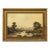 Vintage River Landscape Oil in English Countryside - 20th Century British Art 1973 For Sale