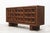 Mid-Century Brutalist Sideboard in Stained Pine by Biosca, Spain, 1960 For Sale - Image 18 of 18