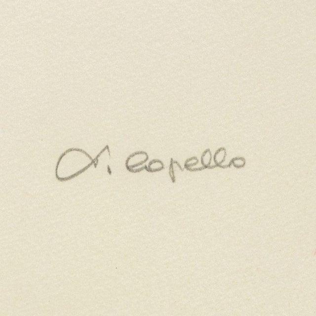 Late 20th Century Shelly DiCello Ahern Surrealist Apple Aquatint For Sale - Image 5 of 7