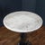 Wrought-Iron Table with Marble Top For Sale - Image 3 of 14