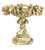 Grand Tour Antique Italian Carved Alabaster Centerpiece With Grape Clusters and Dolphins For Sale - Image 3 of 14