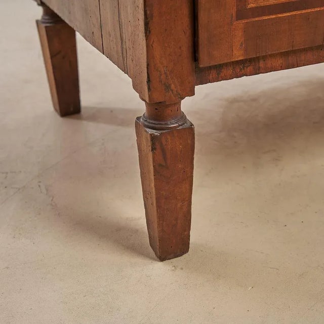 Brown Antique Louis XVI Commode For Sale - Image 8 of 11