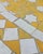 32" Handcrafted Yellow and White Rafraf Moroccan Mosaic Table For Sale - Image 4 of 7