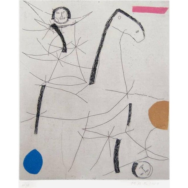 Hand signed and numbered. Edition of 75 prints on vélin d'arches. Etching and aquatint. Original title: giocolieri. This...