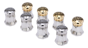 20th Century American Silver Salt & Pepper Shakers from Cartier, 1920s, Set of 8