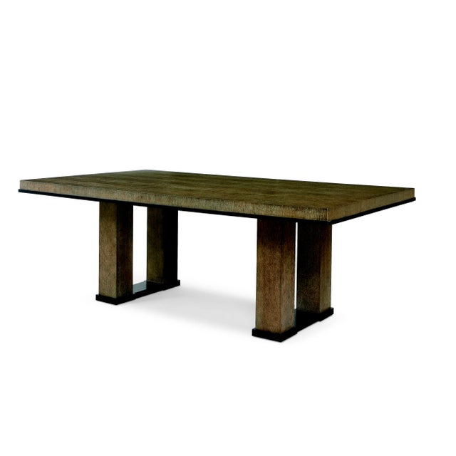 Contemporary Century Furniture Mesa Pacific Dining Table, 84" For Sale - Image 3 of 3