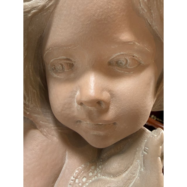 Pablo Verde Girl Reading a Book Sculpture, Circa 1985 For Sale In San Francisco - Image 6 of 12