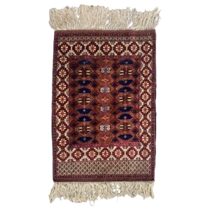 Vintage Silk Turkmen Rug