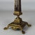 19th Century Antique French Brass and Ebony 2-Light Candelabras, Set of 2 For Sale - Image 6 of 10