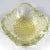 Mid-Century Italian Decorative Yelow Bullicante Murano Glass Bowl, 1960s For Sale - Image 6 of 10
