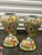Ceramic Hand Painted Floral Colorful Ceramic Ginger Jars With Lids - A Pair For Sale - Image 7 of 8