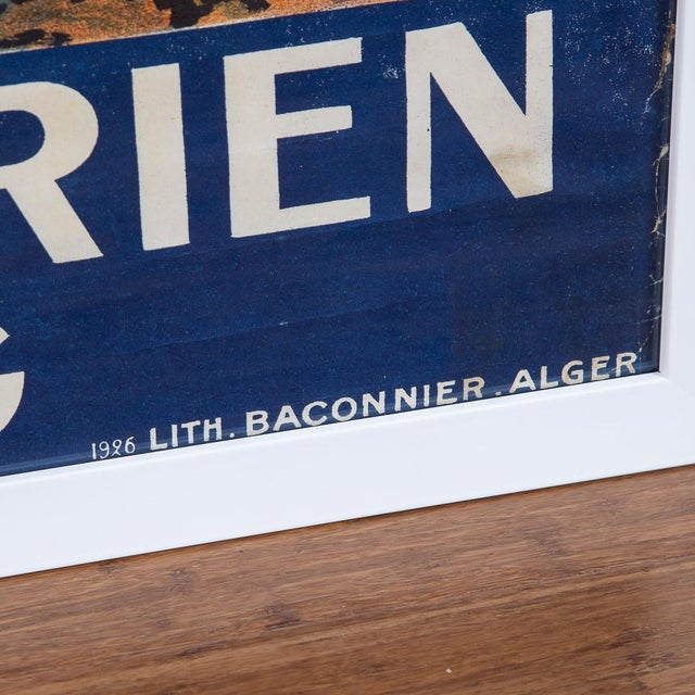 Moroccan Travel Advertising Poster for Algeria State Railways, 1926 For Sale - Image 18 of 18