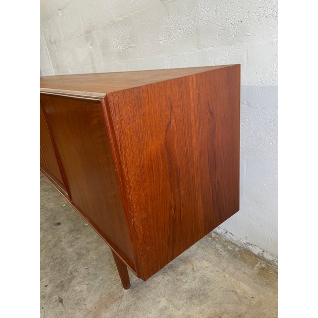 1960s Danish Mid Century Modern Sideboard or Tv Console For Sale - Image 5 of 7