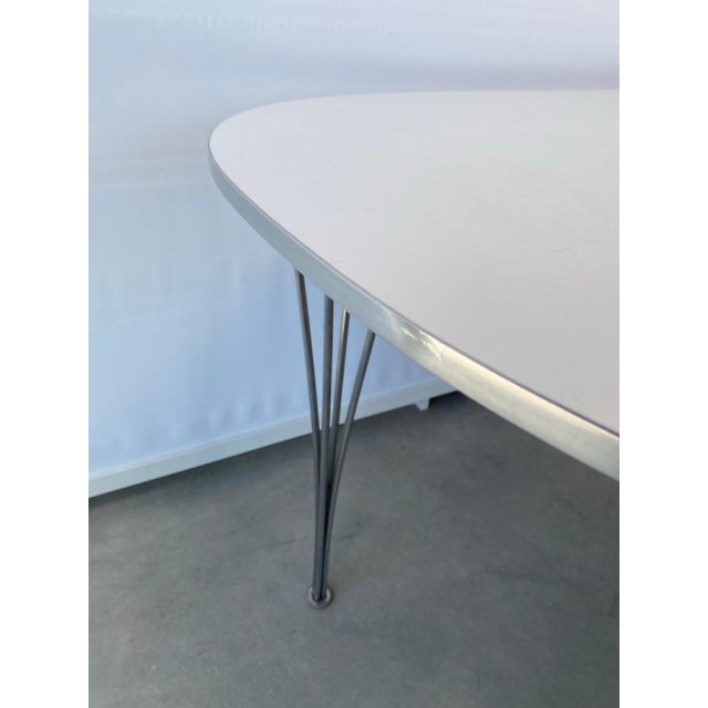 Mid-Century Modern Dining Table Model B612 by Piet Hein Eek for Fritz Hansen, 1986 For Sale - Image 3 of 11