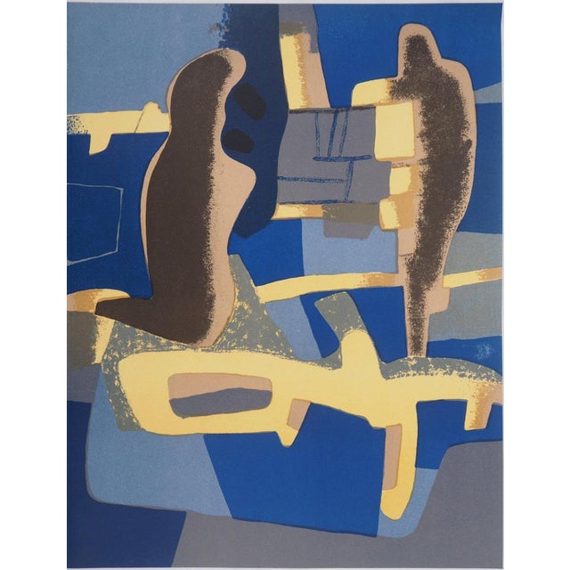 Maurice Esteve, Face à face, Lithograph For Sale - Image 6 of 6