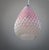 1980s Vintage Italian Pendant in Pink Glass from Mariana Iskra Atelier, 1990s For Sale - Image 5 of 5