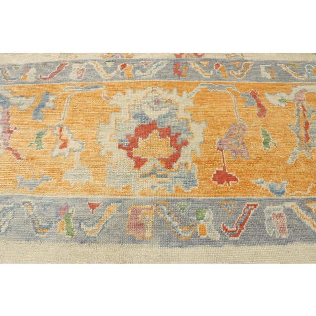 Large Turkish Oushak Rug - 10'10 X 15'01 For Sale - Image 4 of 9