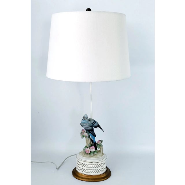 Lamp Blue Parakeet Parrot For Sale - Image 12 of 12