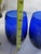 Mid 20th Century Mid Century Modern Cobalt Blue 1 Pitcher + 2 Wine Glasses For Sale - Image 9 of 13