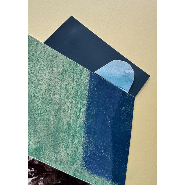 "Pop Music 6" Original Mixed-Media Collage on Paper by Zac Woodiel For Sale - Image 10 of 15