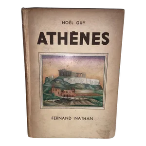 1934 Athenes Athens Guide Book