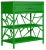 Tiffany End Table in Bright Green For Sale - Image 4 of 7