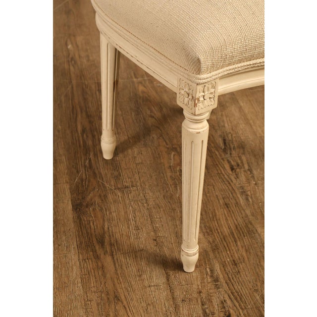 Century Furniture Set Of 8 Louis XVI Style Painted Dining Chairs For Sale - Image 14 of 18