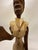 1980s Mid-Century Modern Cuban Style Hand-Carved Wooden Female Figurine For Sale - Image 5 of 12