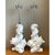 Vintage White Plaster Shell Table Lamps - Pair For Sale - Image 11 of 12