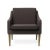 Mr. Olsen lounge chair sprinkles solid smoked oak mocca by warm nordic dimensions: d81 x w79 x h 78 cm material: textile...
