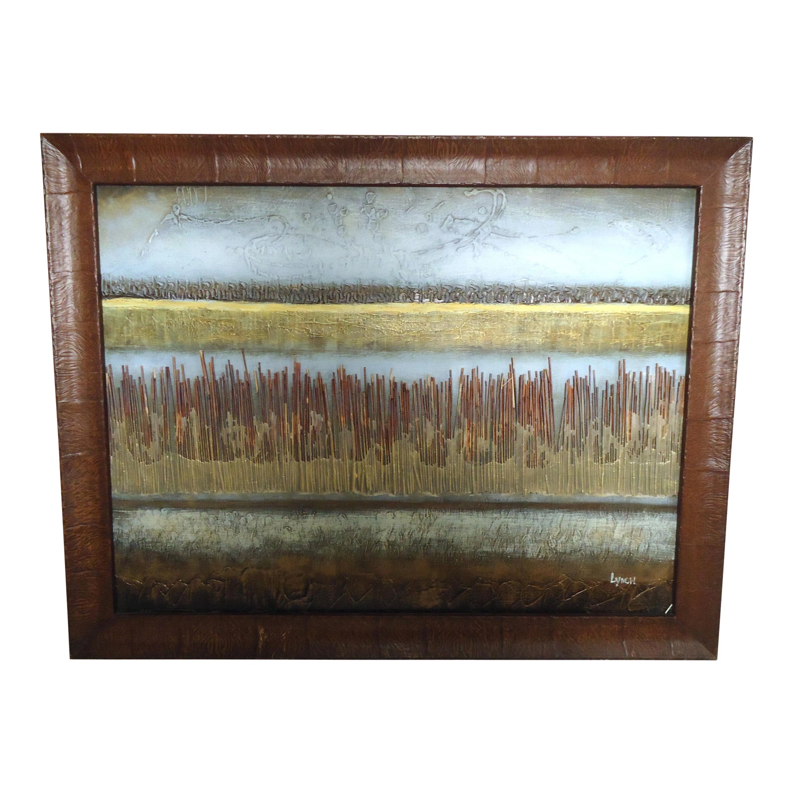 Late 20th Century Mid-Century Modern Wall Painting | Chairish