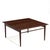 Late 20th Century Walnut Coffee Table New Hope School Bench Made Phil Powell For Sale - Image 5 of 12