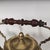 Antique E. D. Paris French Art Nouveau Brass Spirit Kettle on Stand For Sale - Image 4 of 13