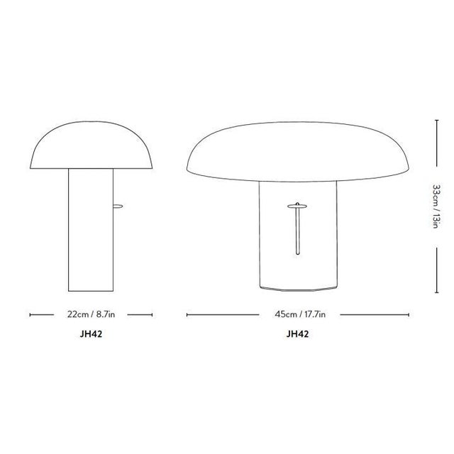 Table Lamp Montera JH42 Forest-Sky For Sale - Image 9 of 10