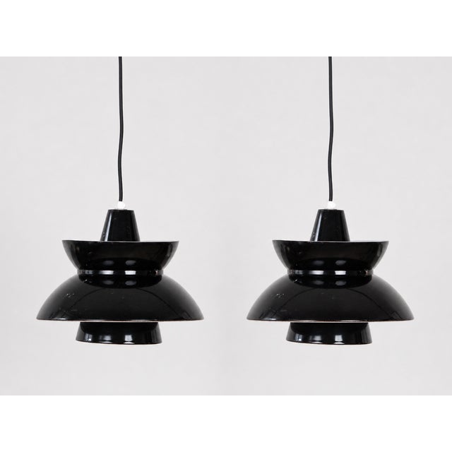 Vintage Danish Pendant Lamps by Henning Klok for Louis Poulsen, 1950s, Set of 2 For Sale - Image 16 of 16